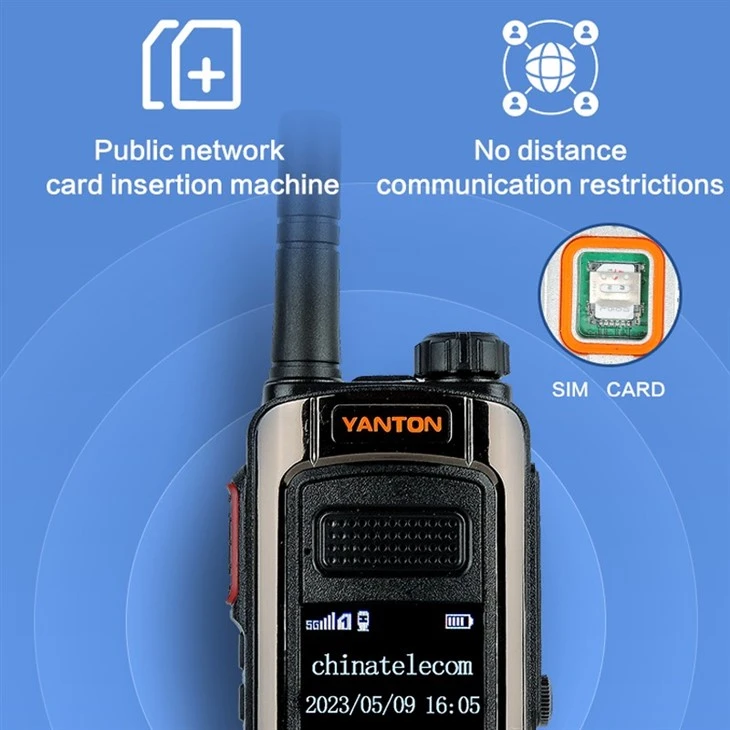 4g Radio Communication Walkie Talkie
